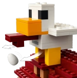 Конструктор LEGO Minecraft 21273 Нападение на деревню на призрачном воздушном шаре