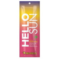 Крем ультра-ускоритель для загара с регенерирующим маслом какао Soleo Hello Sun 5x15мл