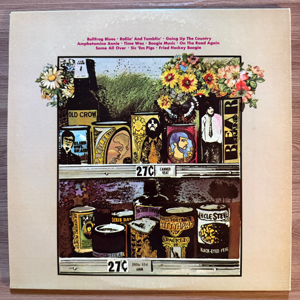 Canned Heat ‎– The Canned Heat Cook Book (США 1969г.) Т
