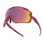 HILX Samurai / Matt Solid Red / Red Polarized Lens + Clear Lens