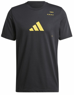 Мужская теннисная футболка Adidas Graphic Play Tennis T-Shirt - black