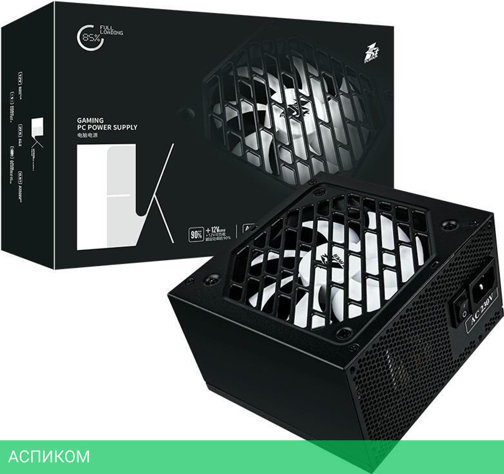 Блок питания 1stPlayer PS-750FK 750W Black (FK-750-BK-EU)