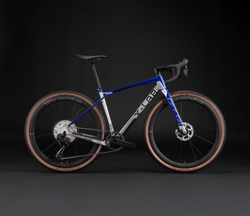 Арт 9250-00089 Велосипед GT8 син серебр Shimano GRX715 + Branta C45 GT карбон колеса L
