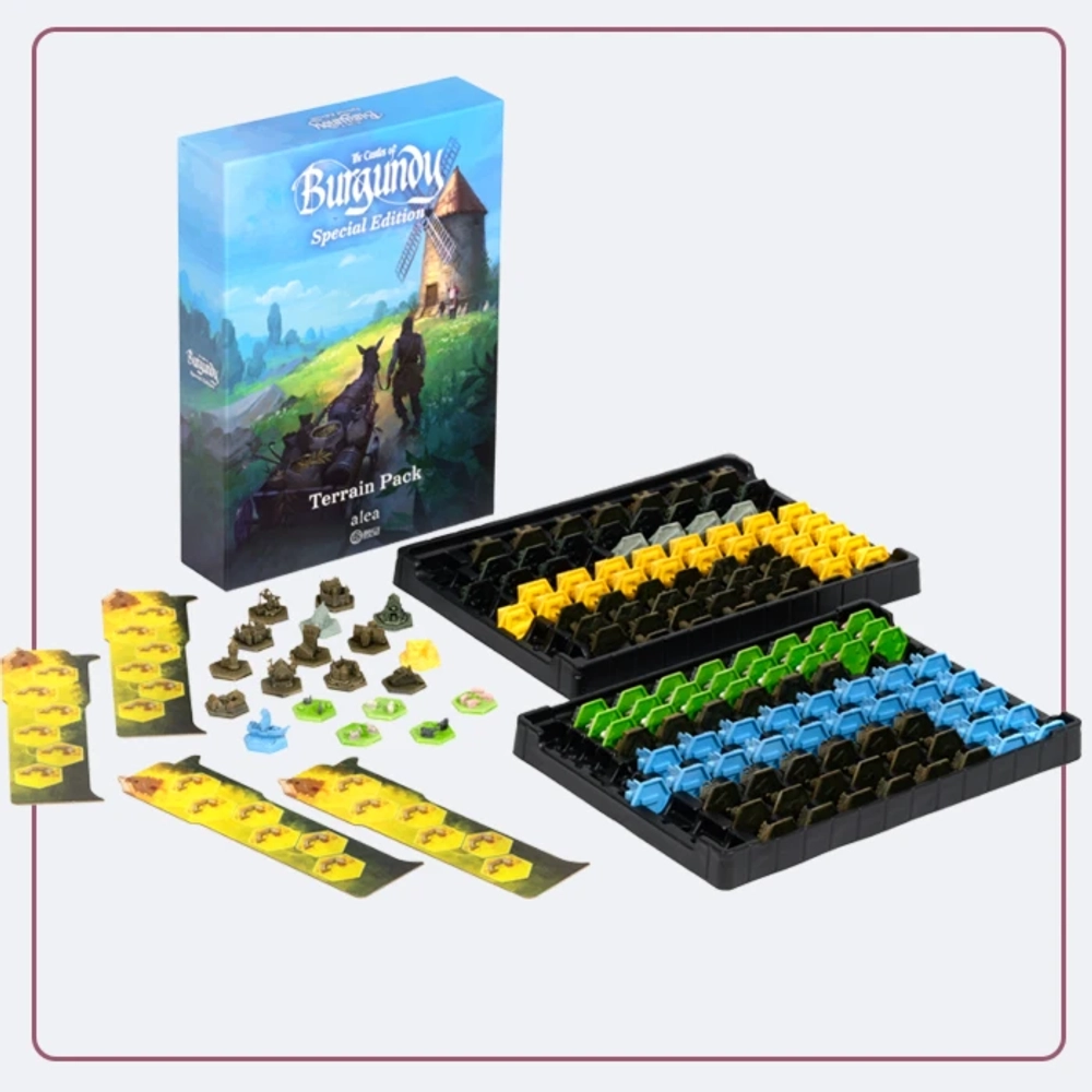 The Castles of Burgundy: 3D Terrain Pack