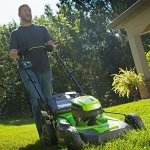 Аккумуляторная газонокосилка Greenworks GD60LM46SPK2 60В (1 x 2 Ач, ЗУ) нож 46 см, 2502907UA