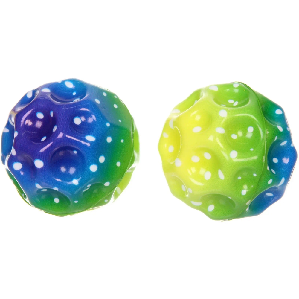 Мяч 7 см «Лунный камень» (антистресс) попрыгун, микс СТИКЕР НА ШОУ-БОКС