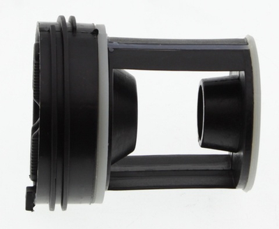 Фильтр сливного насоса для стиральной машины Indesit черный