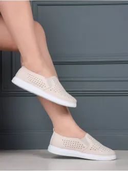 Мокасины летние с перфорацией
