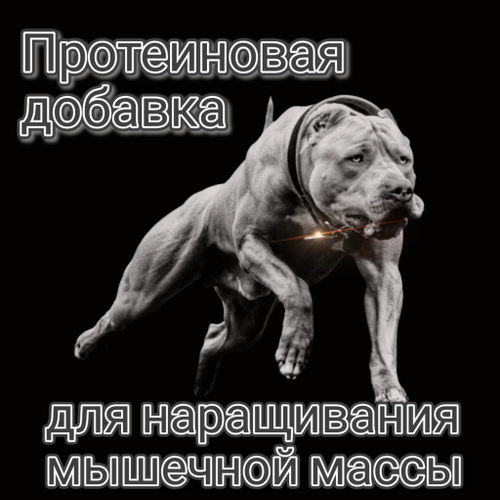 Протеиновая добавка для наращивания мышечной массы у собак