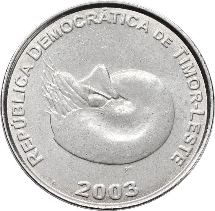 1 сентаво 2003 Восточный Тимор AU-UNC