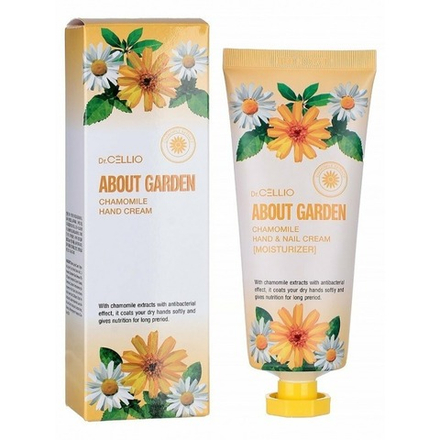 Крем для рук с экстрактом ромашки DR.CELLIO ABOUT GARDEN CHAMOMILE HAND CREAM 100 мл