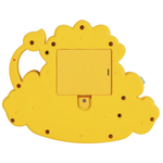 0333405/ТМ "Smart Baby" Пианино обучающее "Львенок"желтый, 36 звук,мелодий,стих,в/к/54