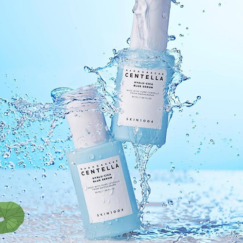 Skin1004 Madagascar Centella Hyalu-Cica Blue Serum сыворотка с центеллой и гиалуроновой кислотой