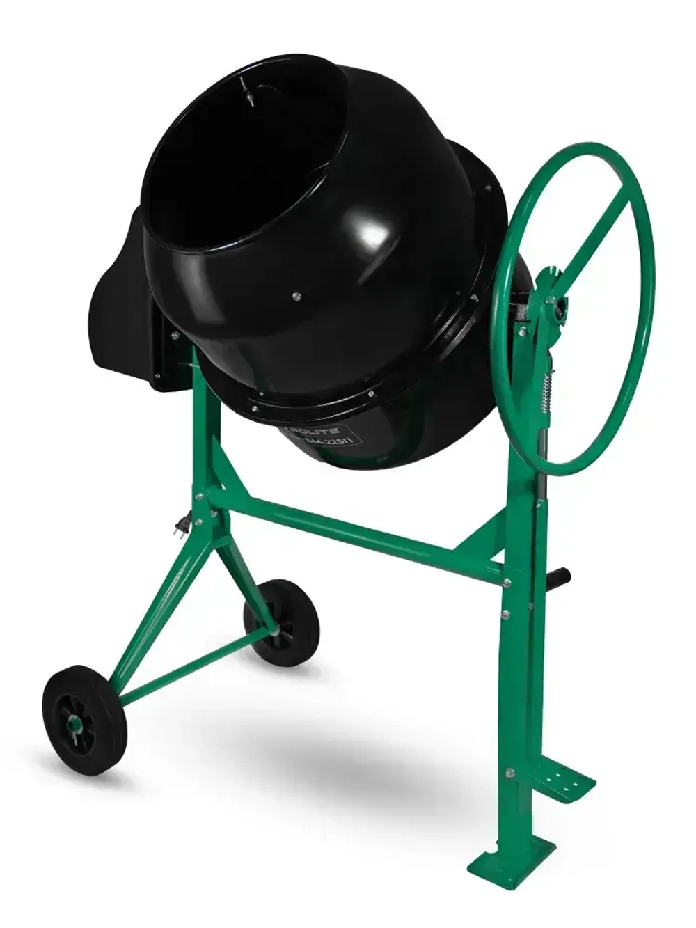 Бетономешалка строительная Electrolite 225л, чугунный венец