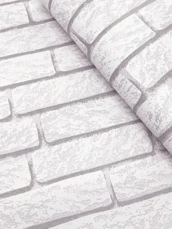 Обои флизелин и вспененный винил, кирпич бежевый, метровые, для кухни, Стена (VILIA, 1591-62)