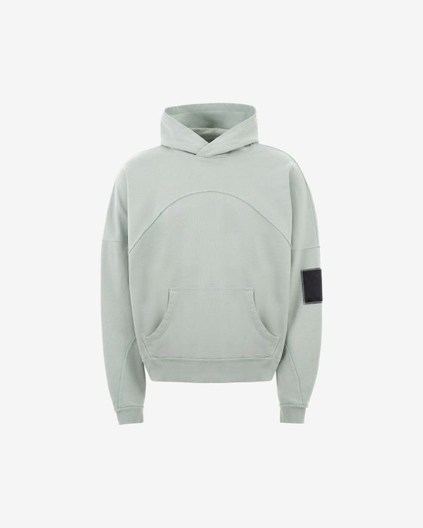 Худи «Waveform» Boxy-Fit светло-зеленое - фото 1