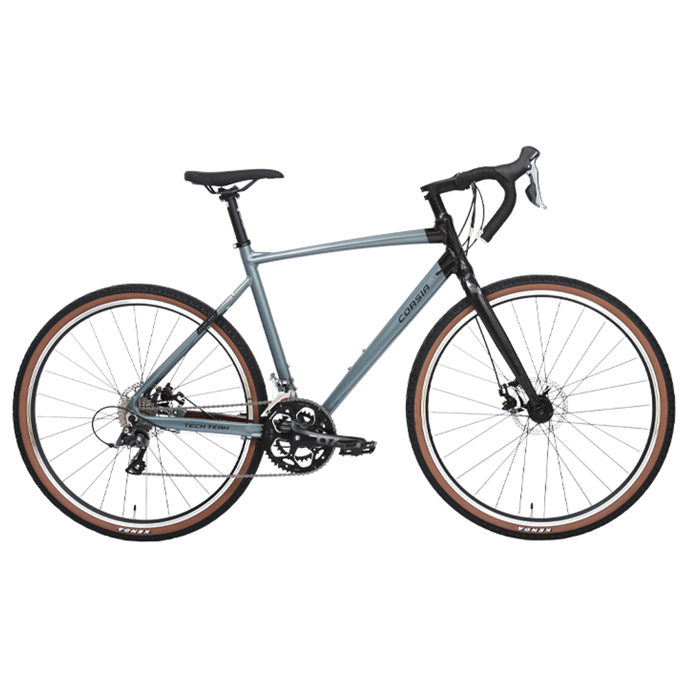 Велосипед TechTeam CORSIA 54см 700x45 серый 2024