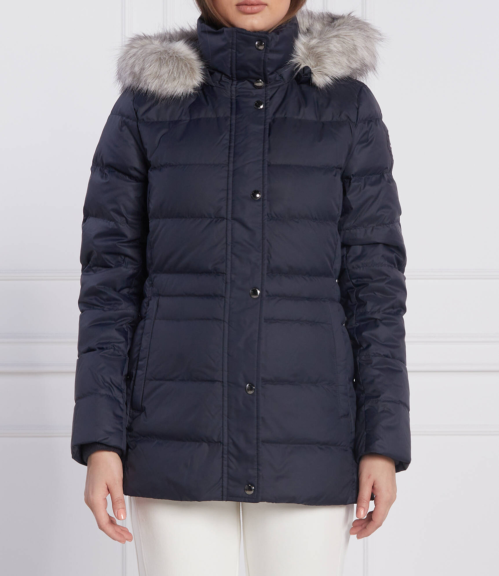 пуховая куртка tyra Tommy Hilfiger - темно-синий(WW0WW37486)