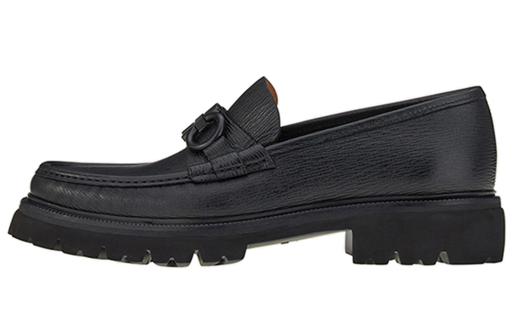 FERRAGAMO Bleecker Double-Gancini Loafers
