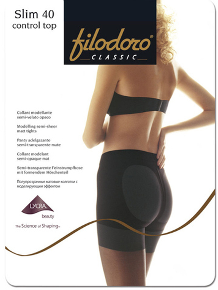 Колготки женские Slim 40 Control Top Filodoro Classic