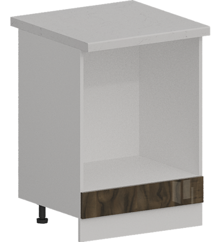 Кухня Модуль ШНД 600 Графит / Орех Миланский