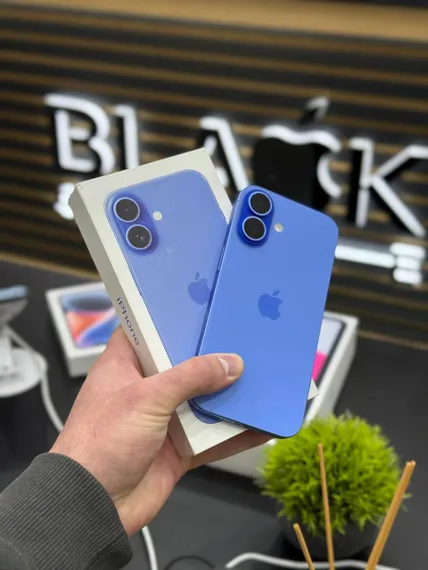 Б/У Телефон Apple iPhone 16 128Gb Ultramarine 92% (FLQRC7QF09)