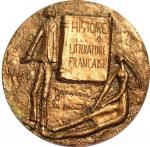 France, Paul Guth Bronze Medal, 1972