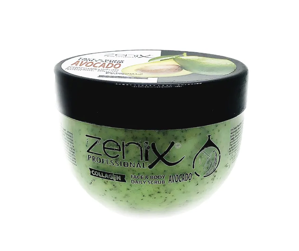 Скраб для лица Zenix с экстрактом авокадо 275 мл