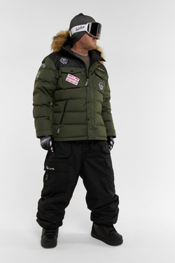 КУРТКА МУЖСКАЯ ПУХОВАЯ VIRUS BATZZILLA ARMY