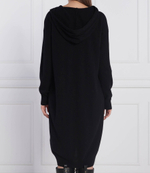 хлопковое платье Peserico - черный(S92193F12 B9018)