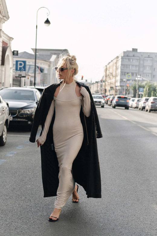 Платье двойное