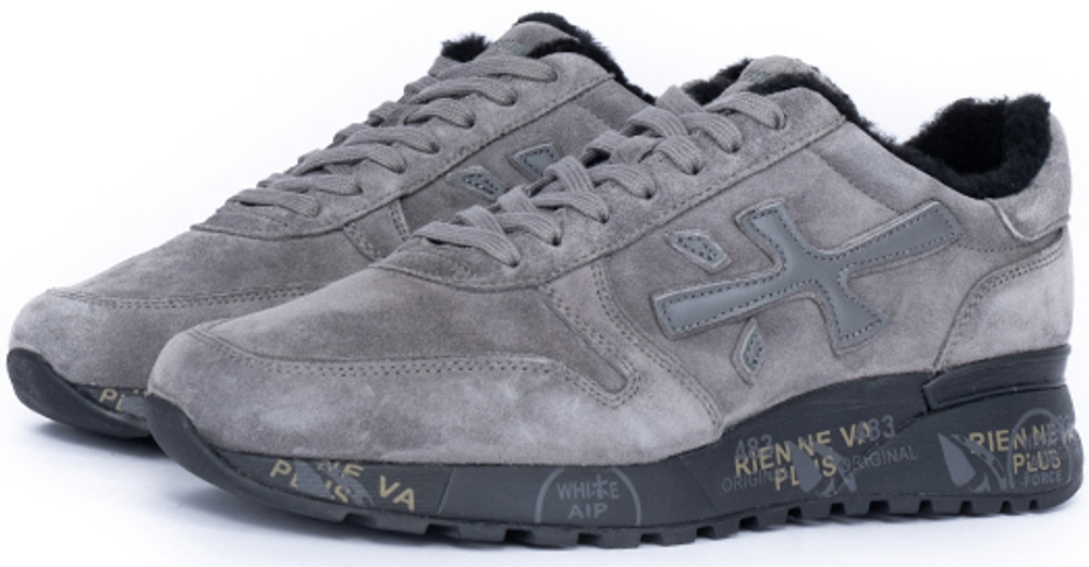 Premiata Mick 5509 Серые с мехом