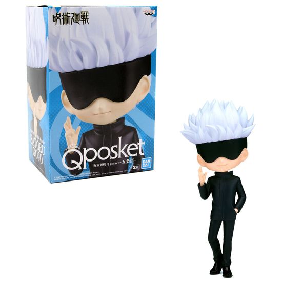 Фигурка Q Posket Jujutsu Kaisen Satoru Gojo, 14 см / Фигурка по мотивам аниме "Магическая битва", Годжо Сатору, 14 см
