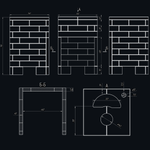 Комплект Авангард ЗК 25 (П2) Классика 940/40 Змеевик кирпич