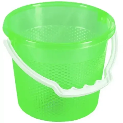 Ведёрко Медовое 3,3л Прозрачно-зелёный (комплект 30 шт)