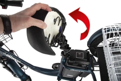 Электротрицикл Eltreco Porter Fat 700 с корзиной