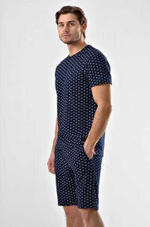 Пижама мужская шорты+футболка 88179