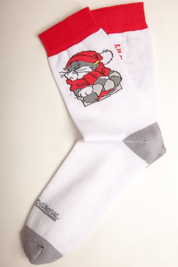 Носки ЗАПОРОЖЕЦ Матроскин-18 (Белый (Белый)