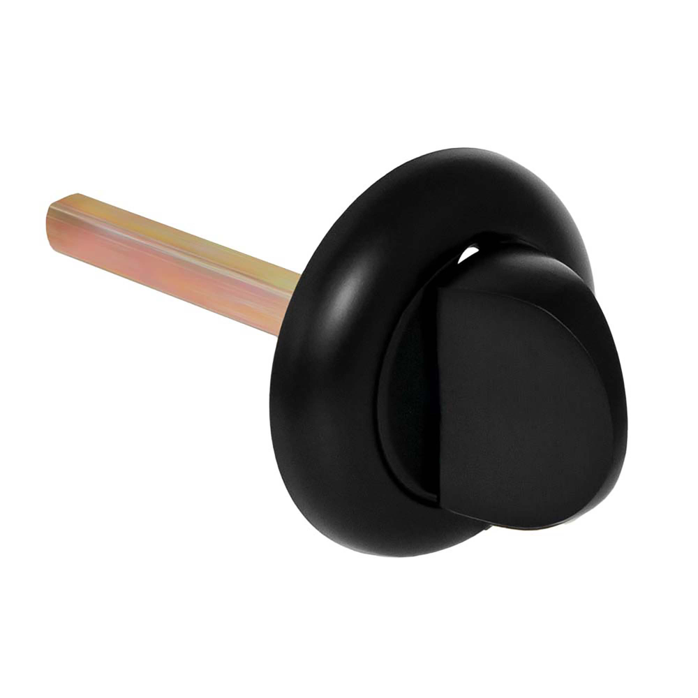 Ручка поворотная BKW6x75.R.HMR54 (HMR6x75) BL-24 черный