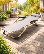 Раскладушка с матрасом