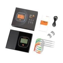 Беспроводной цифровой Wi-Fi-термометр InkBird IBBQ-4T, 4 щупа
