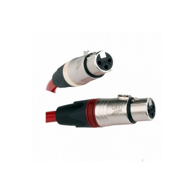 QED (QE3288+QE3289) QED REF XLR TRAY-MALE+FEMALE 2R 2W, Разъем XLR. набор 2 шт. кр 2 шт. бел
