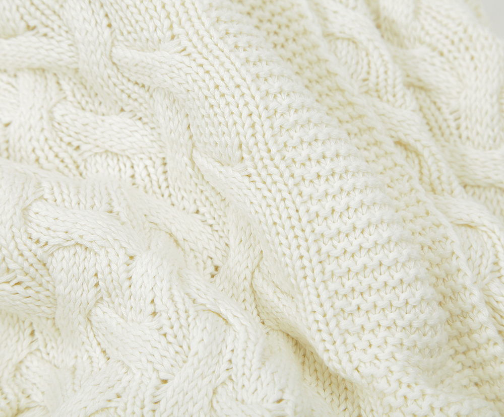 Плед 130x170 Hamam Waterside слоновая кость