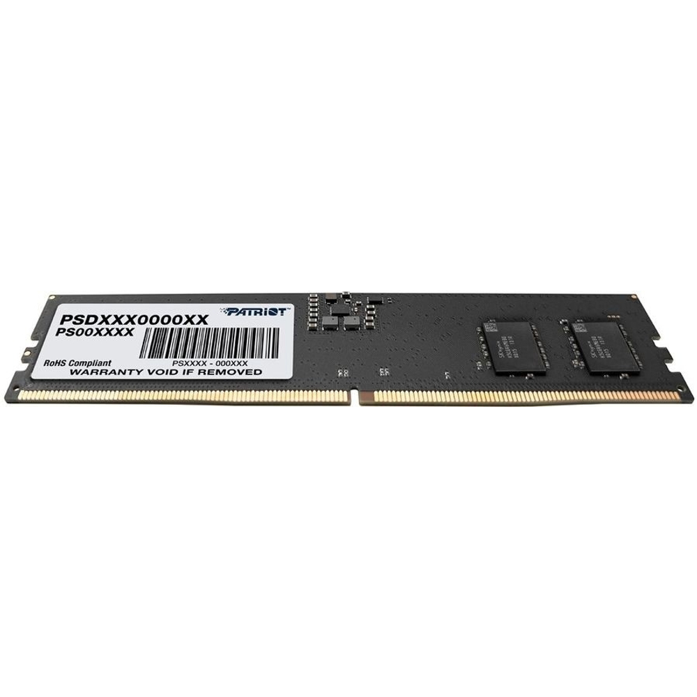 Память DDR5 8Gb 5200MHz Patriot PSD58G520041 Signature RTL PC5-41600 CL42 DIMM ECC 288-pin 1.1В single rank