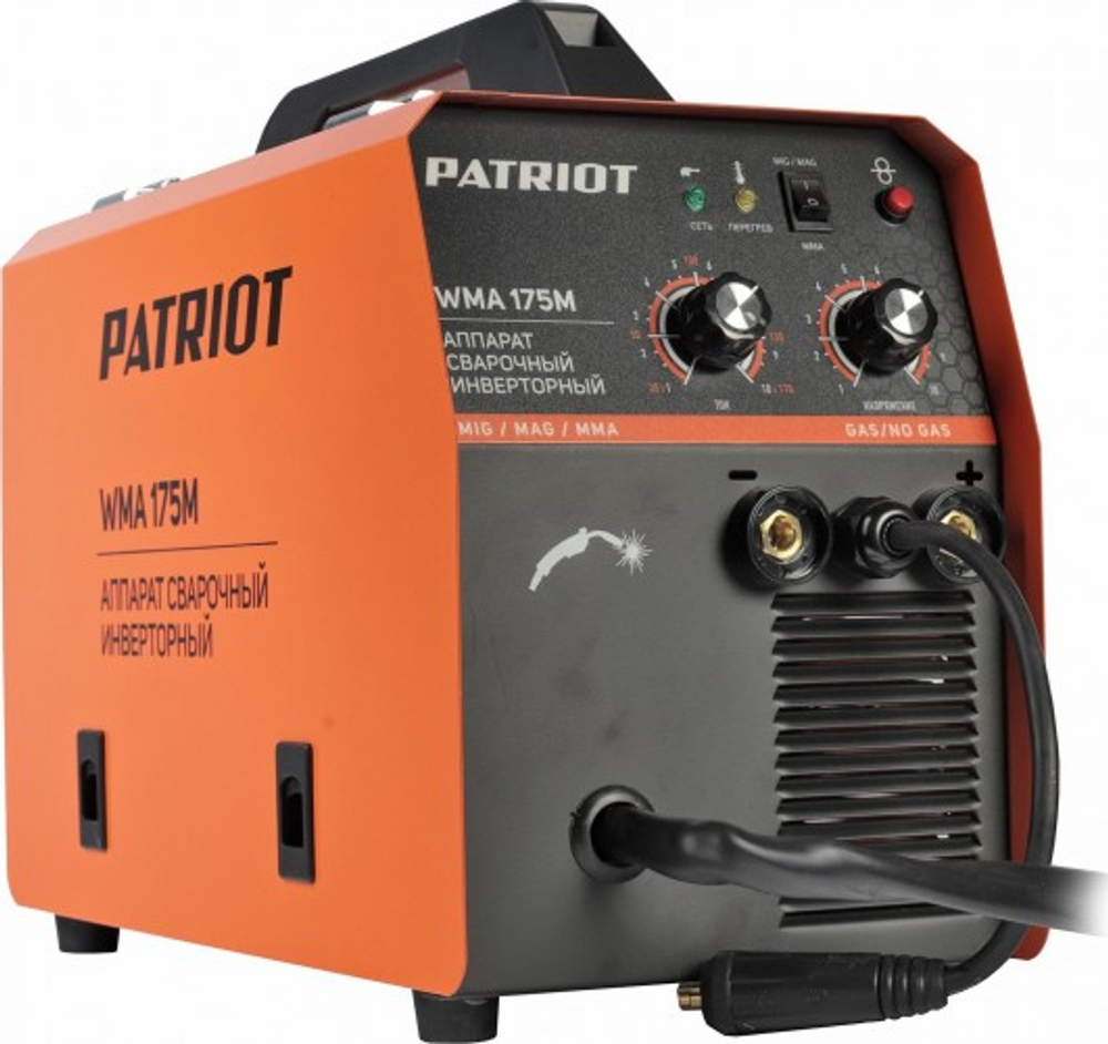 Сварочный полуавтомат PATRIOT WMA 175 M инверторный mig/mag/mma 605302150