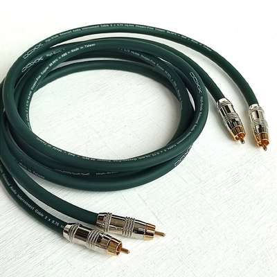 DAXX R86 Аудио кабель из бескислородной меди 2x0.75mm2 уровня High Grade, D=9mm Разъёмы: Standard