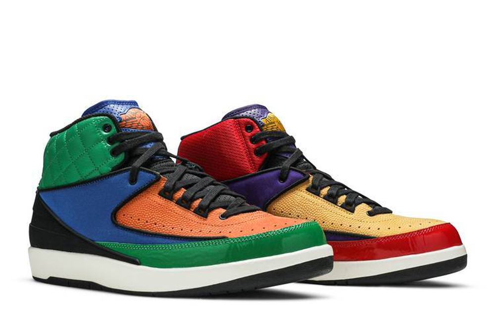 Кроссовки Jordan Air Jordan 2 Retro Multi Color (Женская размерная сетка)
