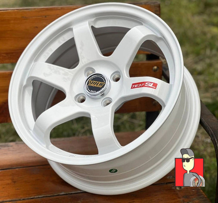 Комплект дисков Rays TE37 15x6.5 et35 4x100