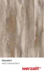 Стол Fuoz Werzalit Woodart HPL, Ø60 см, верзалит исландский дуб 2